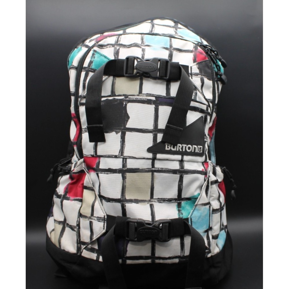 Burton Day Hiker 12L Backpack Snowboard Ski Pack Grid Multicolor